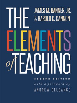 cover image of The Elements of Teaching